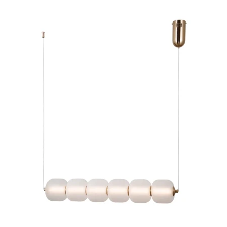 Lampa wisząca Ganti PND-34362-6H-HBR-OPAL - Italux