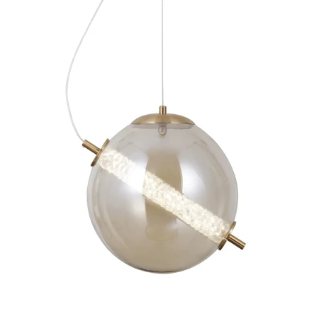 Lampa wisząca Nola PND-34366-HBR-AMB - Italux