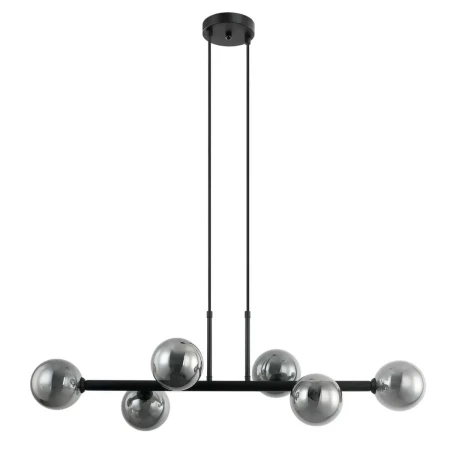 Lampa stylowa wisząca OLBIA PND-38679-6-BK+SG - Italux