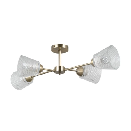 Lampa wisząca Lamin PND-40697-4-ABR - Italux