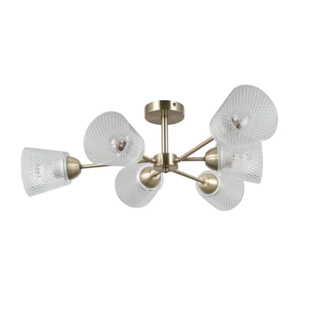 Lampa wisząca Lamin PND-40697-6-ABR - Italux