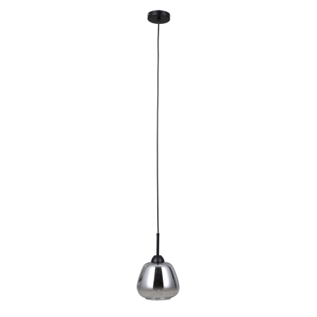 Lampa wisząca czarna szklana 18cm PND-40824-1-BK z serii FELIS - Lampy Italux