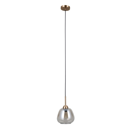 Lampa wisząca szklana złota 1-punktowa PND-40824-1-GD z serii FELIS - Lampy Italux