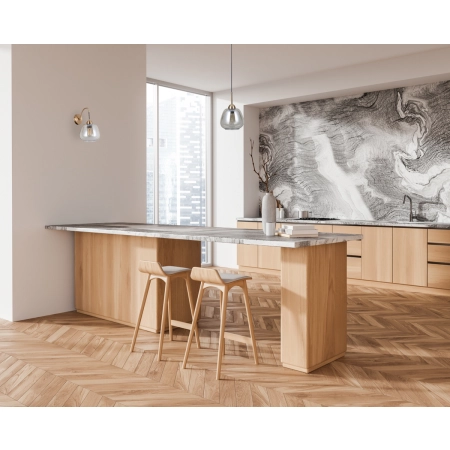 Lampa wisząca szklana złota 1-punktowa PND-40824-1-GD z serii FELIS - Lampy Italux