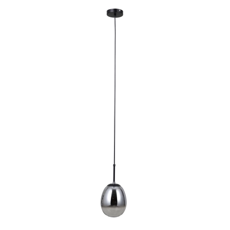 Lampa wisząca szklana czarna 15cm PND-40825-1-BK z serii Meolo - Lampy Italux