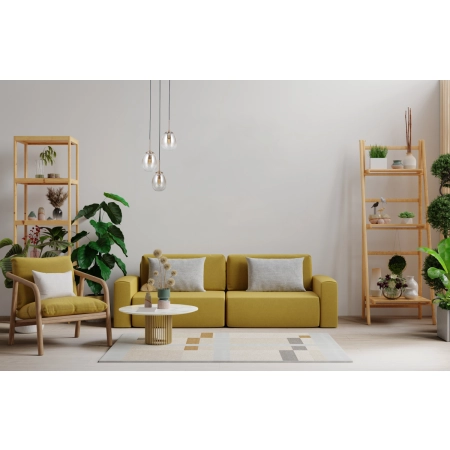 Lampa wisząca złota 3-punktowa szklana PND-40825-3-GD z serii Meolo - Lampy Italux