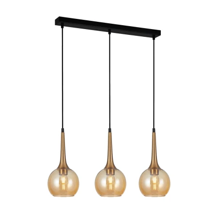 Lampa wisząca Favera PND-42361-3-BRO-AMB - Italux