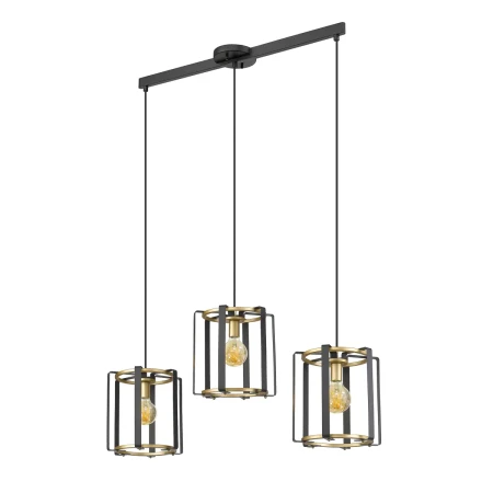 Lampa wisząca Primero PND-44003-3-BK-GD- Italux