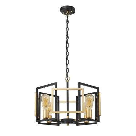 Lampa wisząca Primero PND-44003-4-BK-GD- Italux