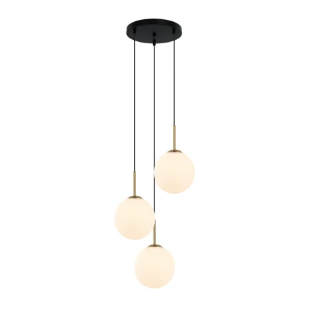Lampa wisząca Deore PND-5578-3S-BRO-BK - Italux