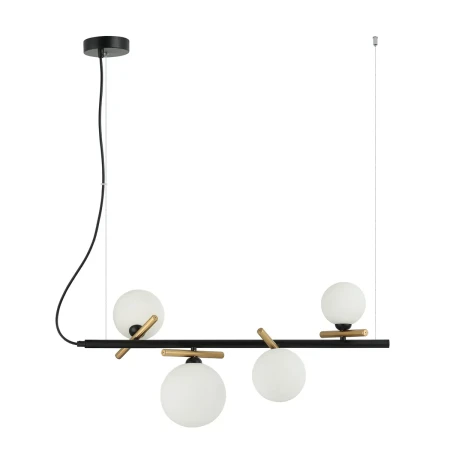 Lampa wisząca nowoczesna Reverso PND-5622-4-BK-W- Italux