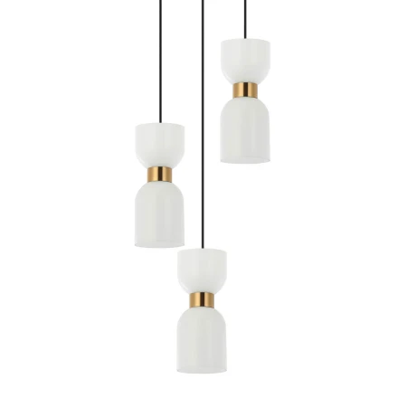 Lampa wisząca Monza PND-57602-3-BK+BRO - Italux