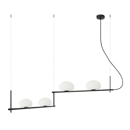 Lampa wisząca Kernio PND-357784-BK+W - Italux