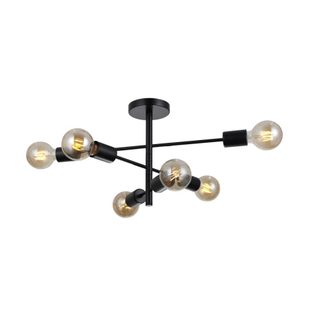 Lampa wisząca Piansi PND-4025-6-BL - Italux