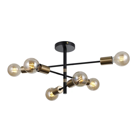 Lampa wisząca Piansi PND-4025-6-BL-HBR - Italux