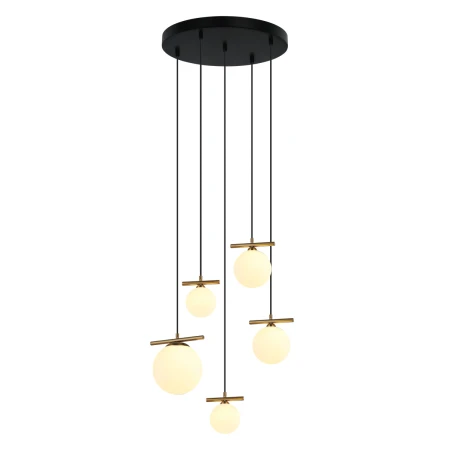 Lampa wisząca Merseta PND-463325A-BRO+W - Italux