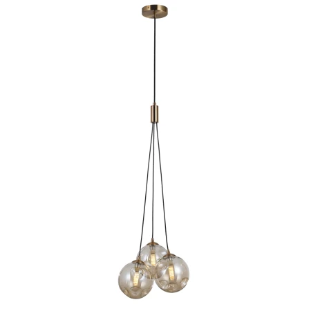 Lampa wisząca Perlos PND-54456-3-HB-AMB - Italux
