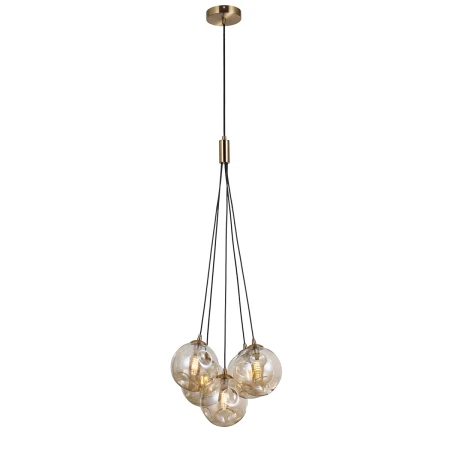 Lampa wisząca Perlos PND-54456-5-HB-AMB - Italux