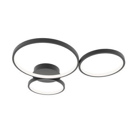 Plafon LED czarny metalowy 3-punktowy SPL-20452-3-BK z serii MAVER - Lampy Italux