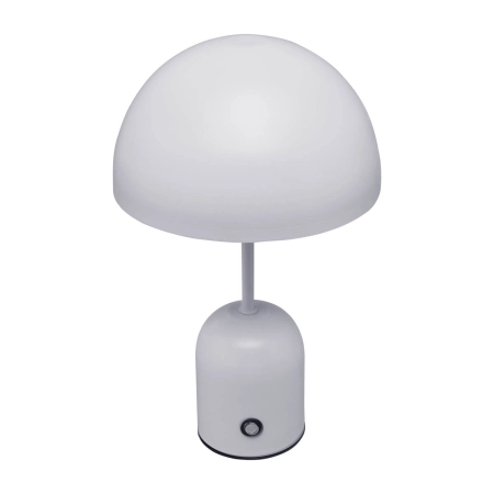 Lampa stołowa metalowa szara z kloszem grzybkiem TB-75839-GR z serii Cantia - Lampy Italux