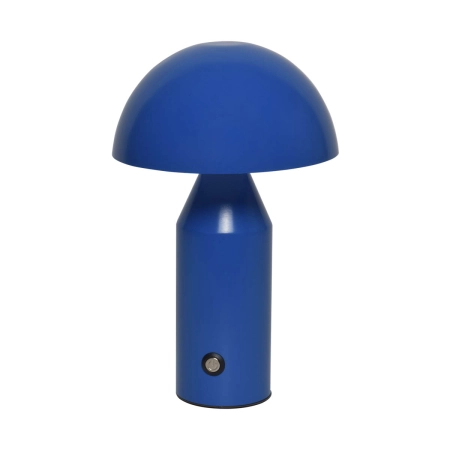 Lampa stołowa metalowa niebieska LED TB-83647-BLU z serii Dorbia - Lampy Italux