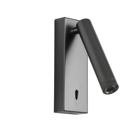 Kinkiet LED szary aluminiowy regulowany WL-21017-GR z serii CALI - Lampy Italux