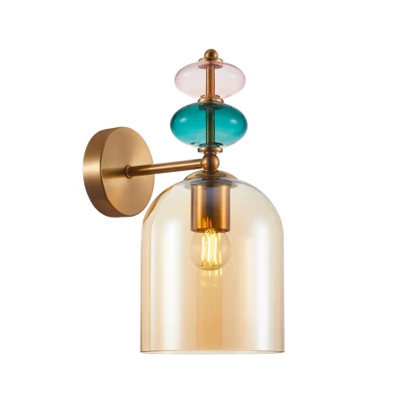 Kinkiet Busco WL-30263-1B-BRO-AMB - Italux