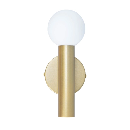 Kinkiet metalowy złoty z kulistym kloszem WL-33574-1-GD z serii Filano - Lampy Italux