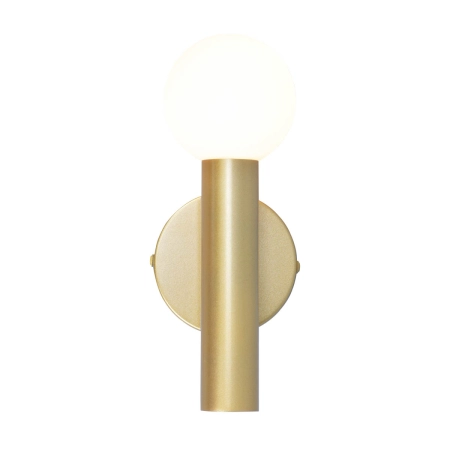 Kinkiet metalowy złoty z kulistym kloszem WL-33574-1-GD z serii Filano - Lampy Italux