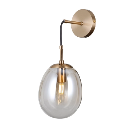 Kinkiet złoty szklany 1-punktowy WL-40825-1-GD z serii Meolo - Lampy Italux