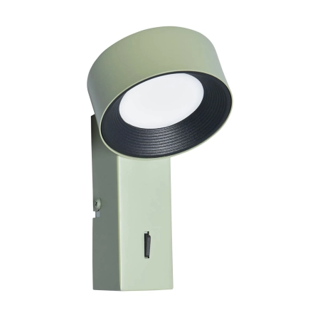 Kinkiet metalowy zielony z włącznikiem WL-47390-1-GRN z serii OTAL - Lampy Italux
