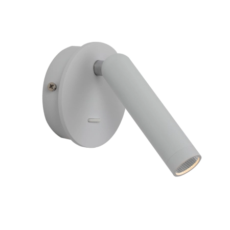 Kinkiet LED aluminiowy biały punktowy WL-64834-1-WH z serii CARDA - Lampy Italux