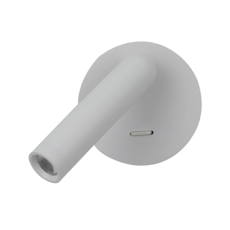 Kinkiet LED aluminiowy biały punktowy WL-64834-1-WH z serii CARDA - Lampy Italux