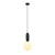 Lampa wisząca Aldeva PND-02340-1M-BK - Italux