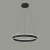 Lampa wisząca Brasco Up Down PND-56215D-080RPC-BK-3KS4K-TRDIMM - Italux