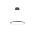 Lampa wisząca Vinola PND-56135B-100RPC-BK-3KS4K-TRDIMM - Italux