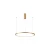 Lampa wisząca Vinola PND-56135B-080RPP-GD-3KS4K-TRDIMM - Italux