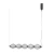 Lampa wisząca Sevil PND-34403-5-BK - Italux