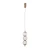 Lampa wisząca Pedro PND-34405-3V-HBR - Italux