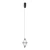 Lampa wisząca Fuente PND-34395-1-BK - Italux