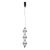 Lampa wisząca Fuente PND-34395-3V-BK - Italux