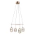 Lampa wisząca Alani PND-34375-4-HBR - Italux