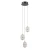 Lampa wisząca Alani PND-34375-3-BK - Italux