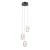 Lampa wisząca Alani PND-34375-3-BK - Italux
