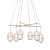 Lampa wisząca Alani PND-34375-6-BK - Italux