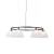 Lampa wisząca Montiela PND-34374-6-BK - Italux