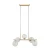 Lampa wisząca Toledo PND-40717-5-HBR - Italux
