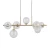 Lampa wisząca Toledo PND-40717-7-HBR - Italux