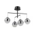 Lampa wisząca Velada PND-34381-4-BK - Italux