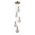 Lampa wisząca Strela PND-34378-5S-HBR - Italux